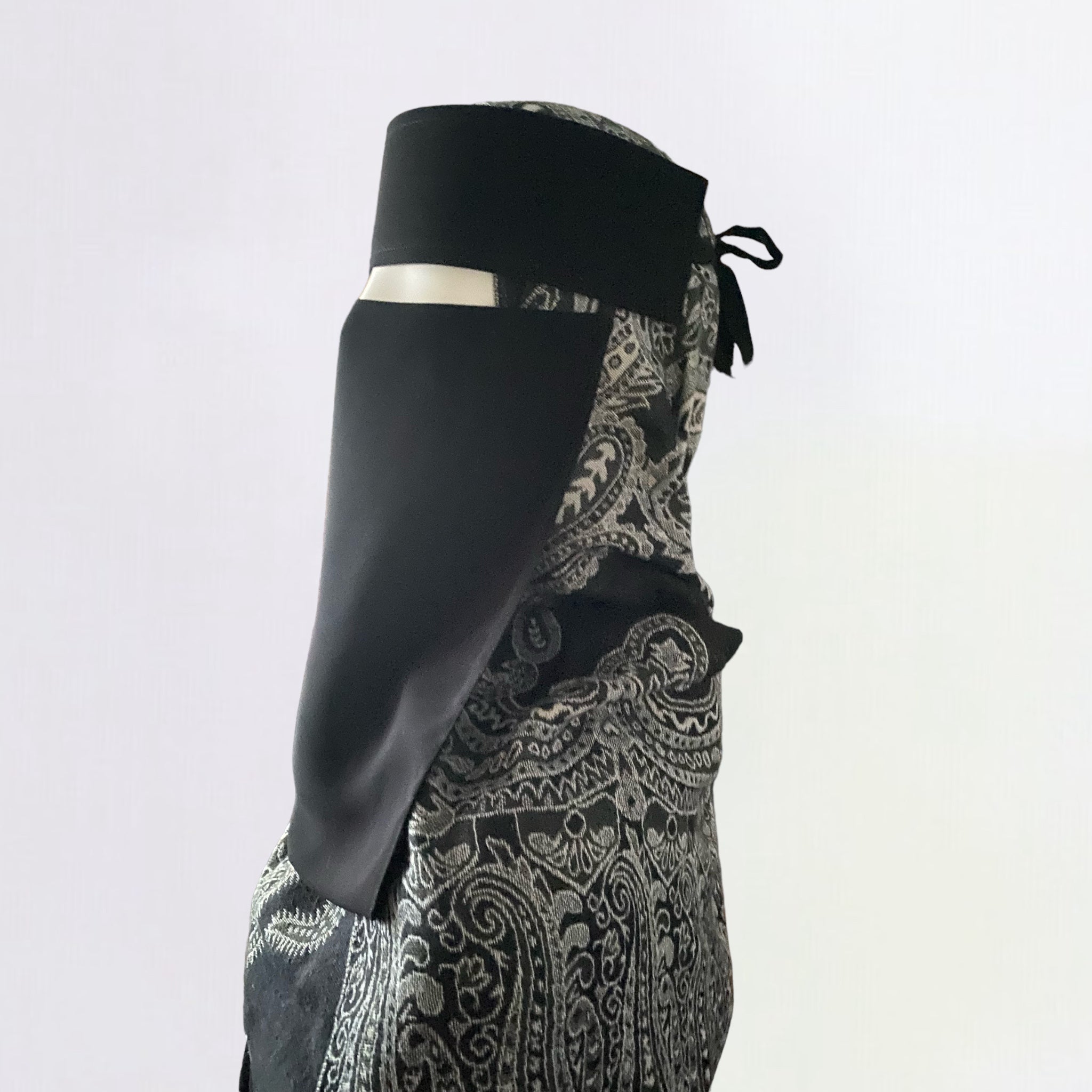 Saudi Niqab With Firm Headband