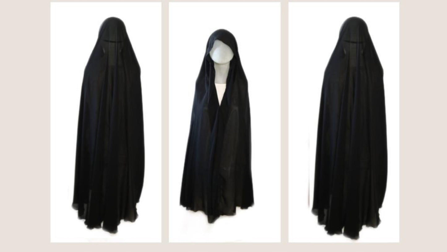 Georgette Buttoned Ghashwa