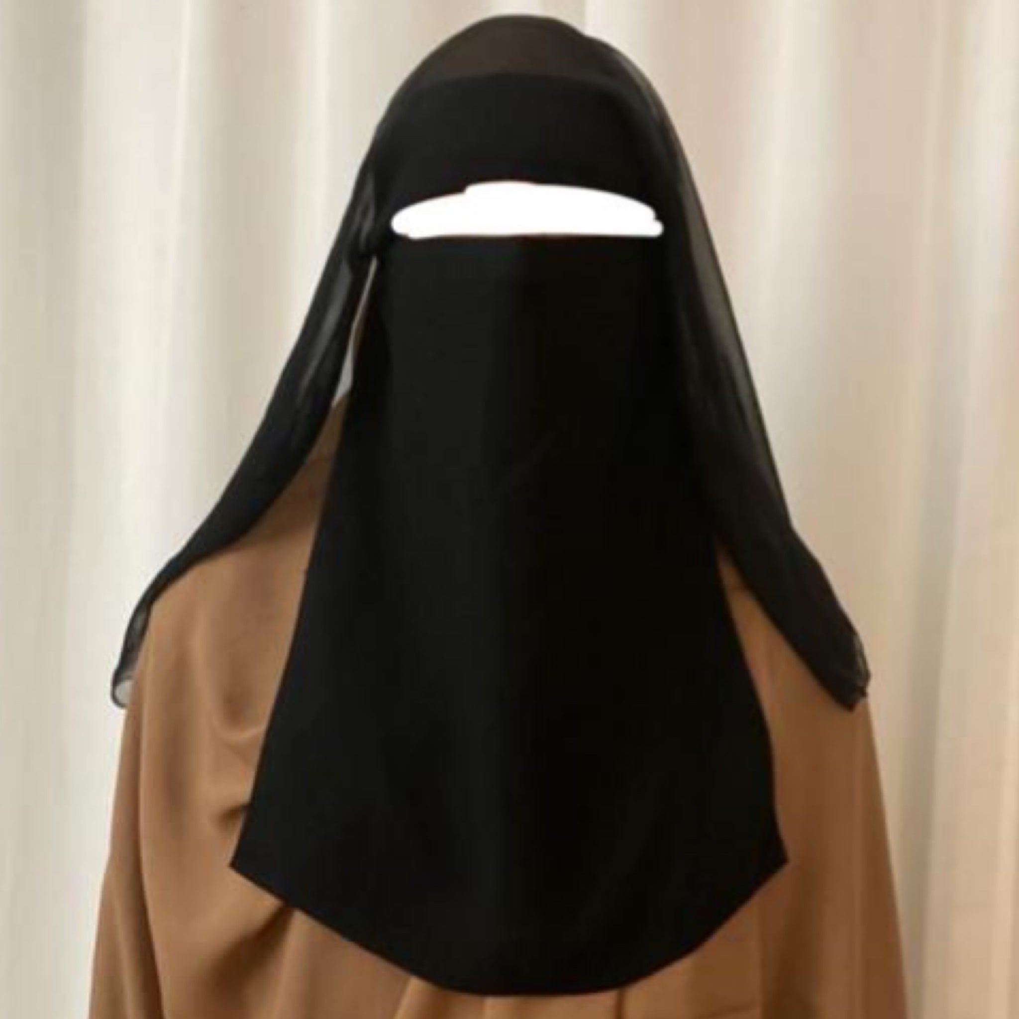 Two-Layer Niqab - Long Veil