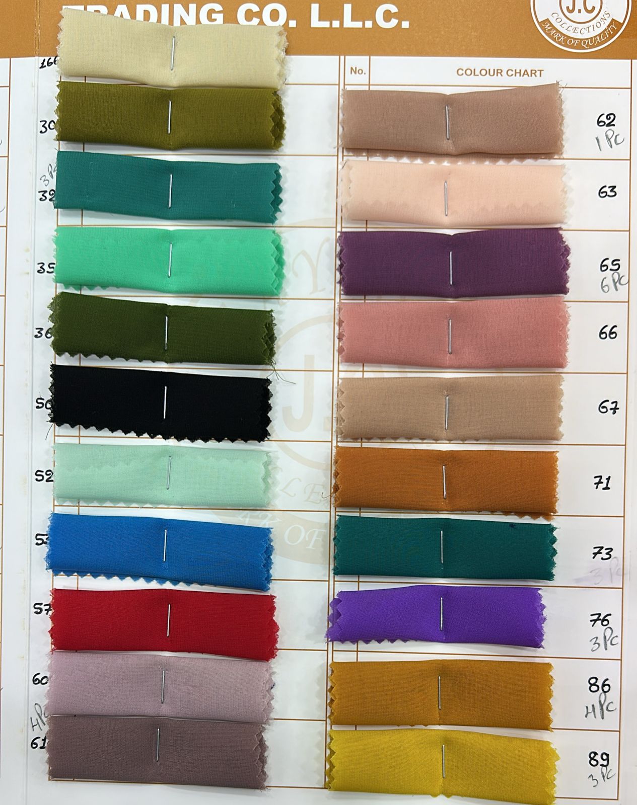 Wholesale Bundle – 25 Chiffon Niqabs | Custom Styles & Colors