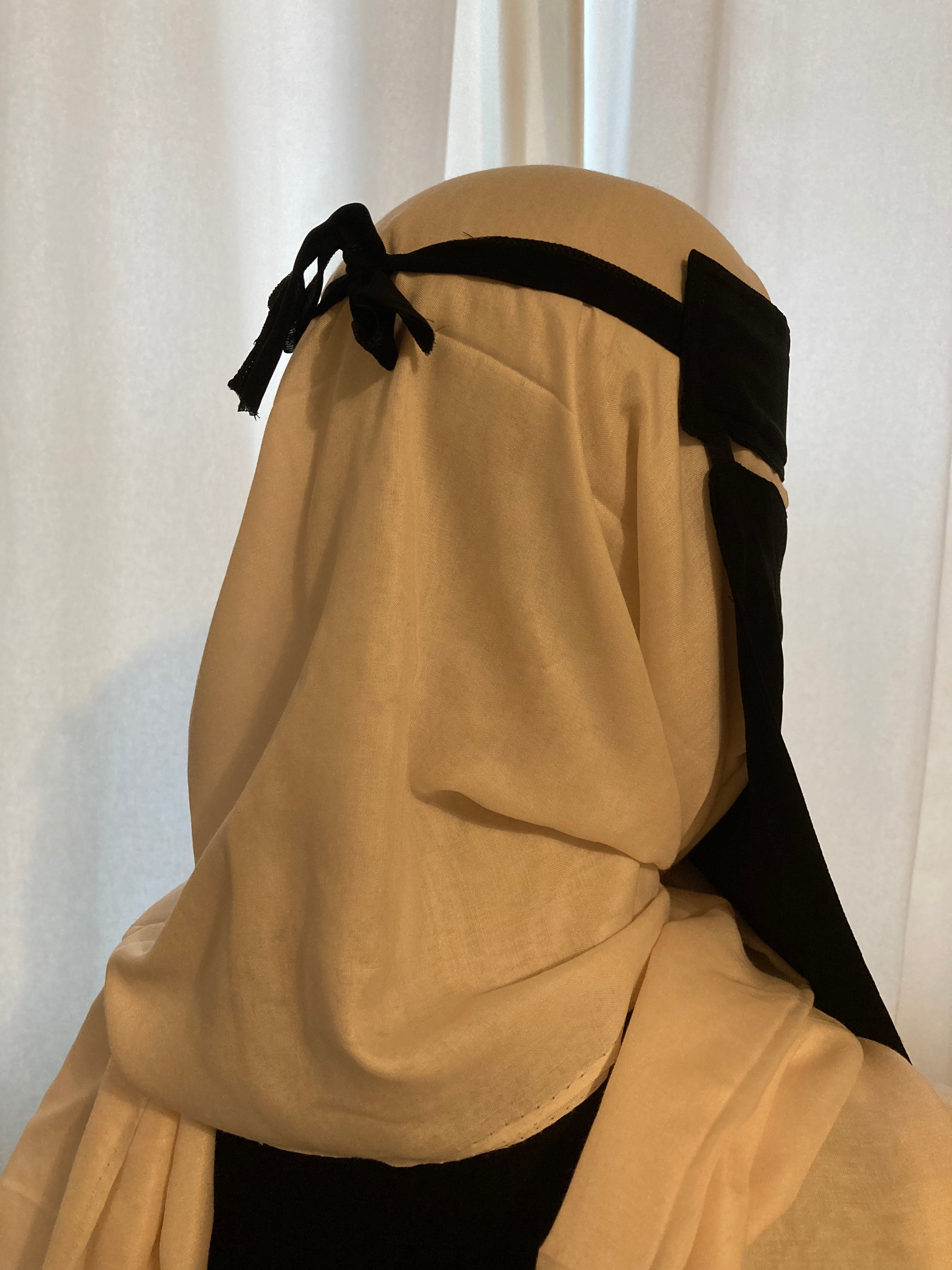 Saudi Niqab With Firm Headband