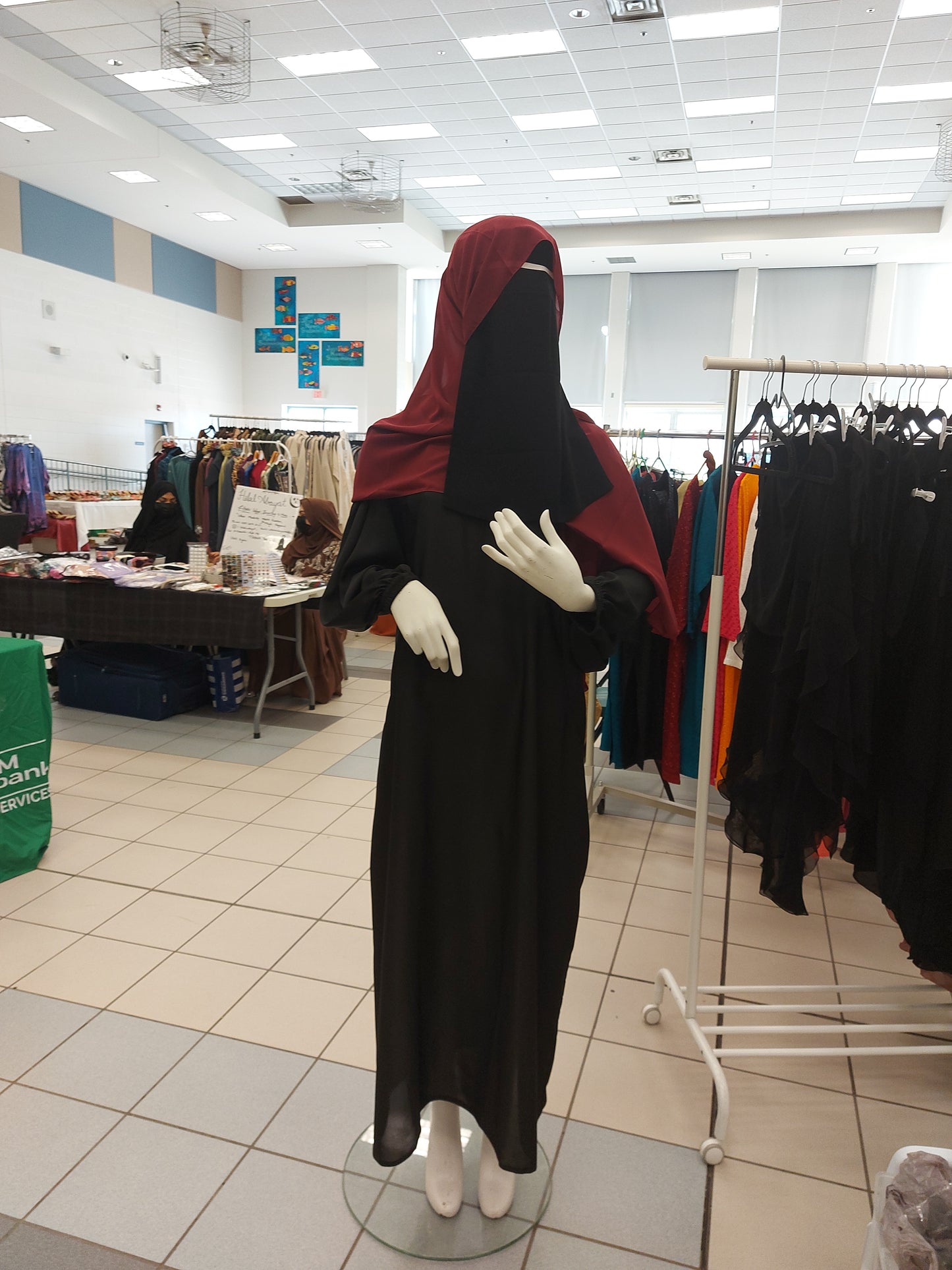 Closed Abaya With Pockets