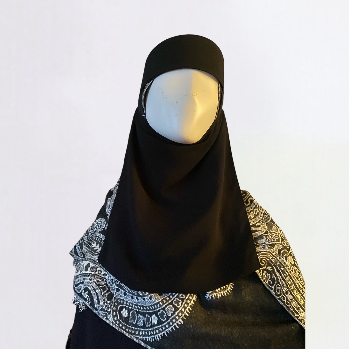 Saudi Niqab With Firm Headband