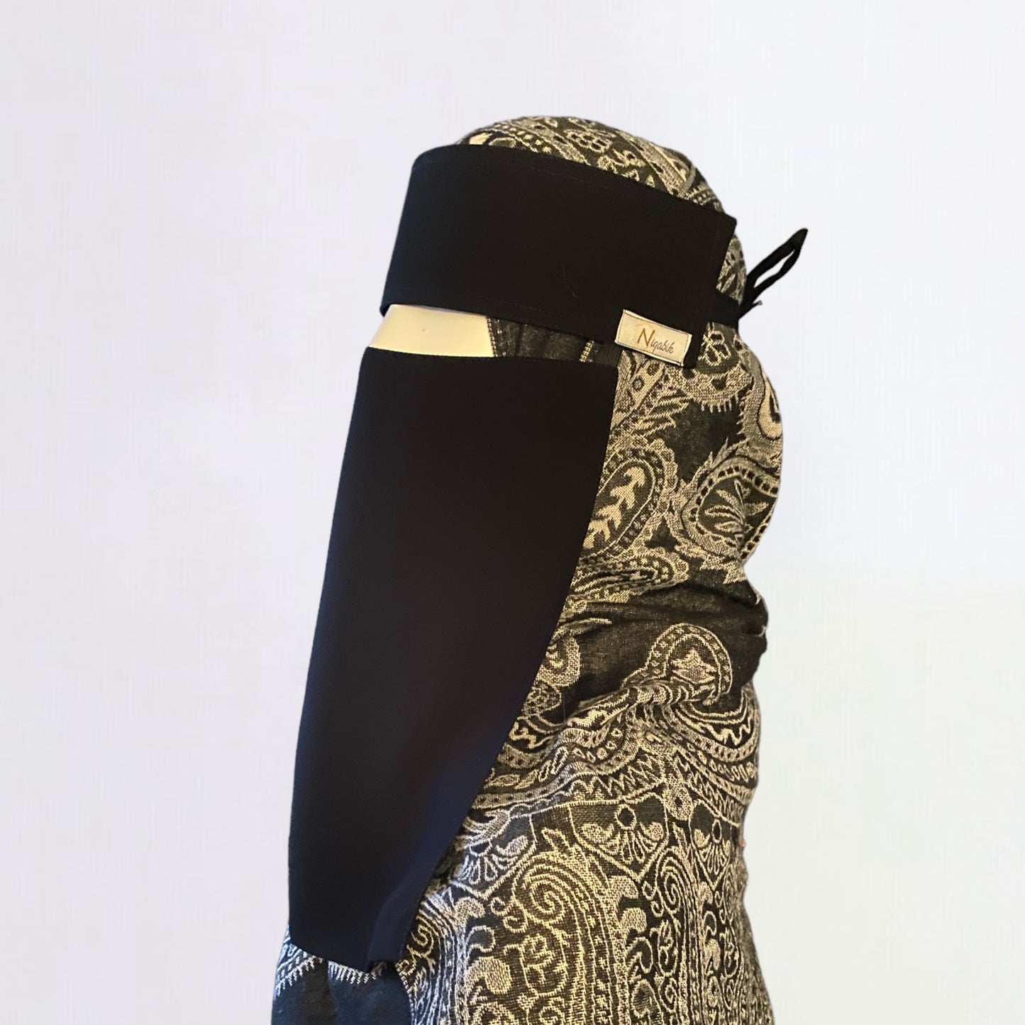 Saudi Niqab With Firm Headband
