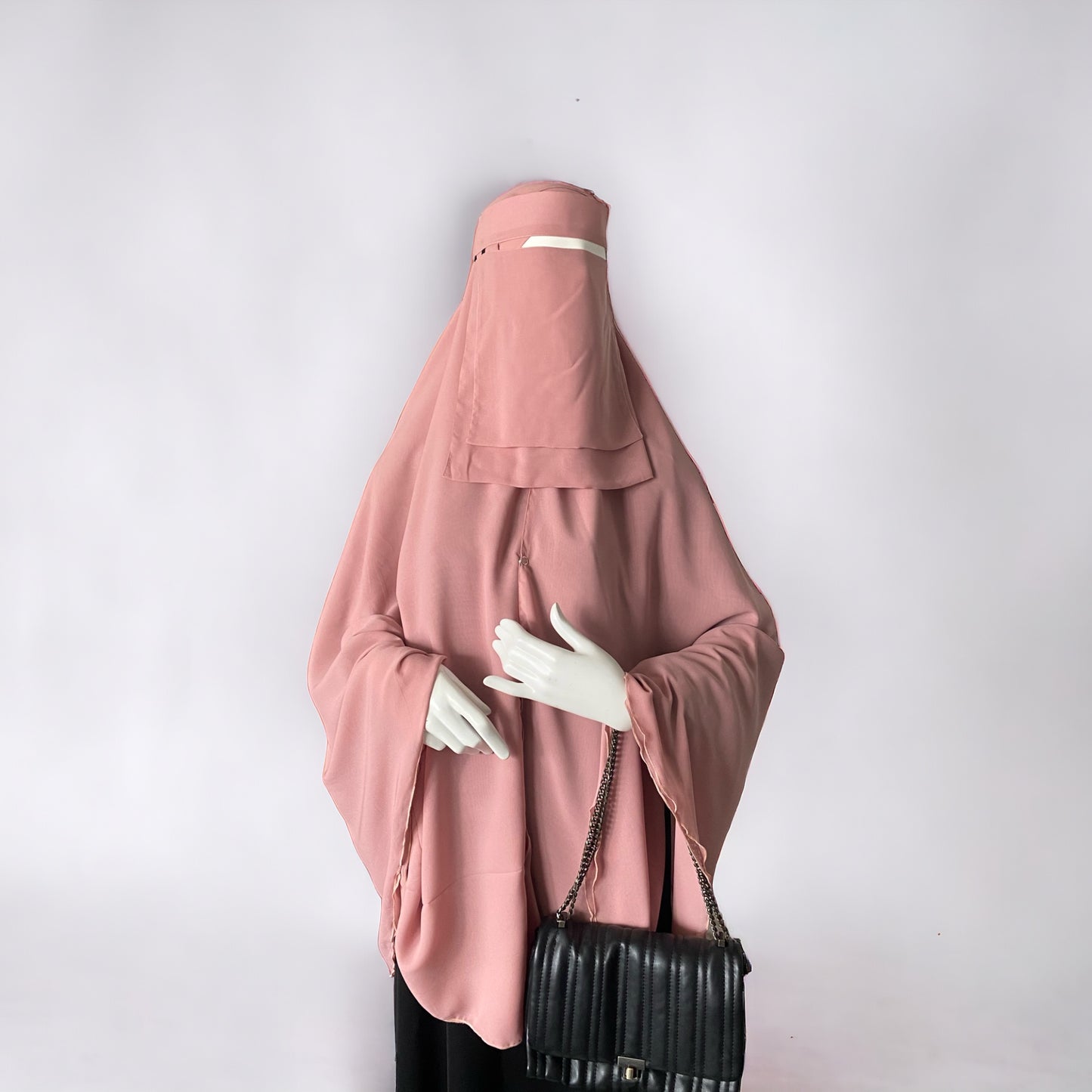 Double Layers Chiffon niqab