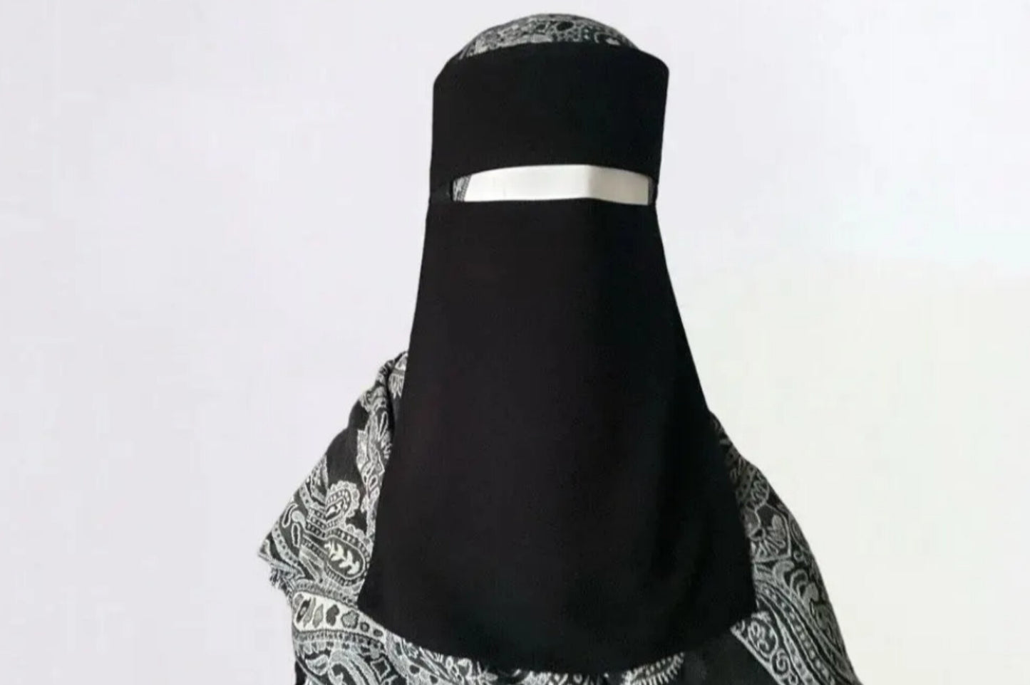 Saudi Niqab With Firm Headband