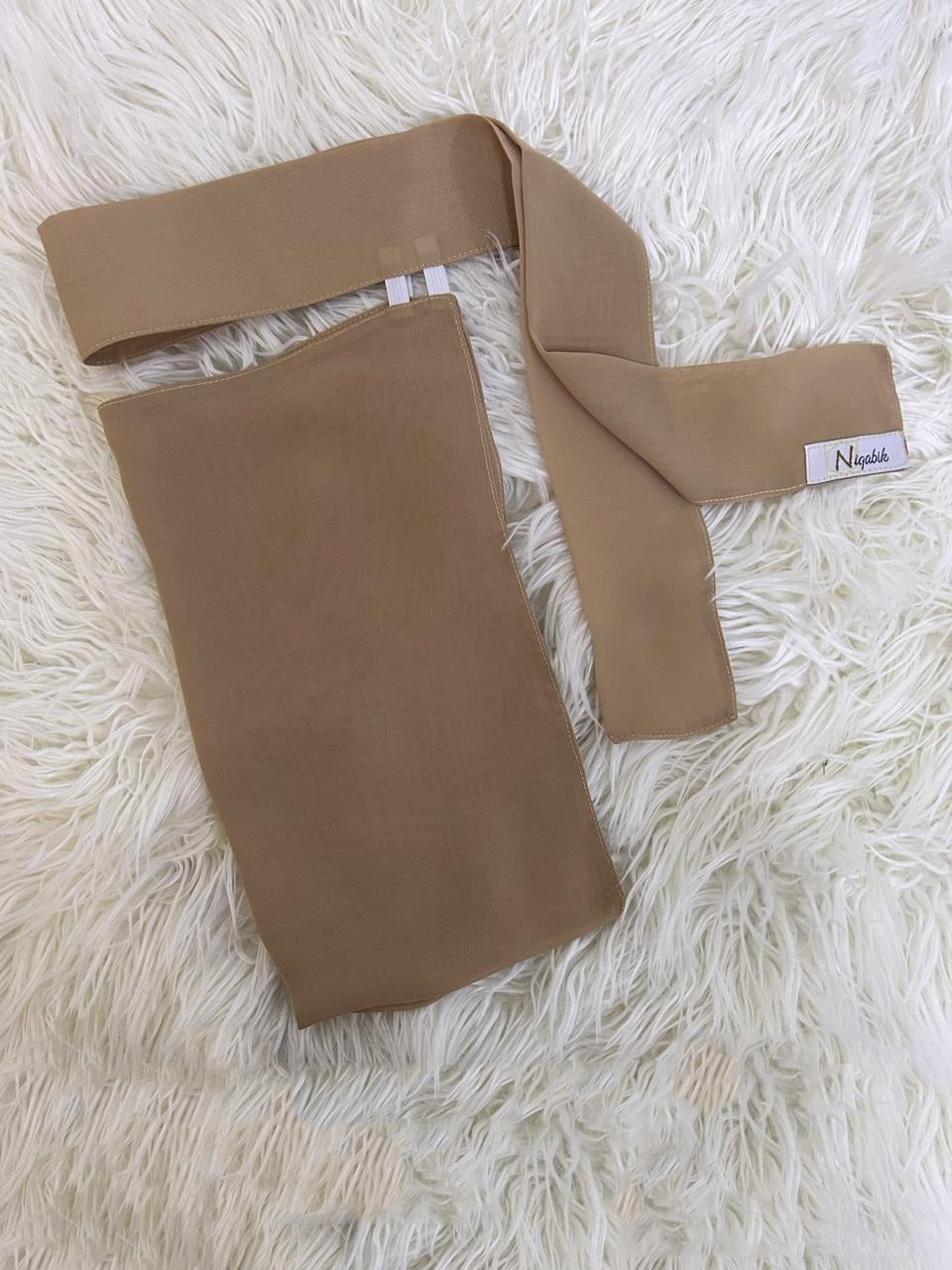 Premium Classic Chiffon Saudi Niqab - Niqabik