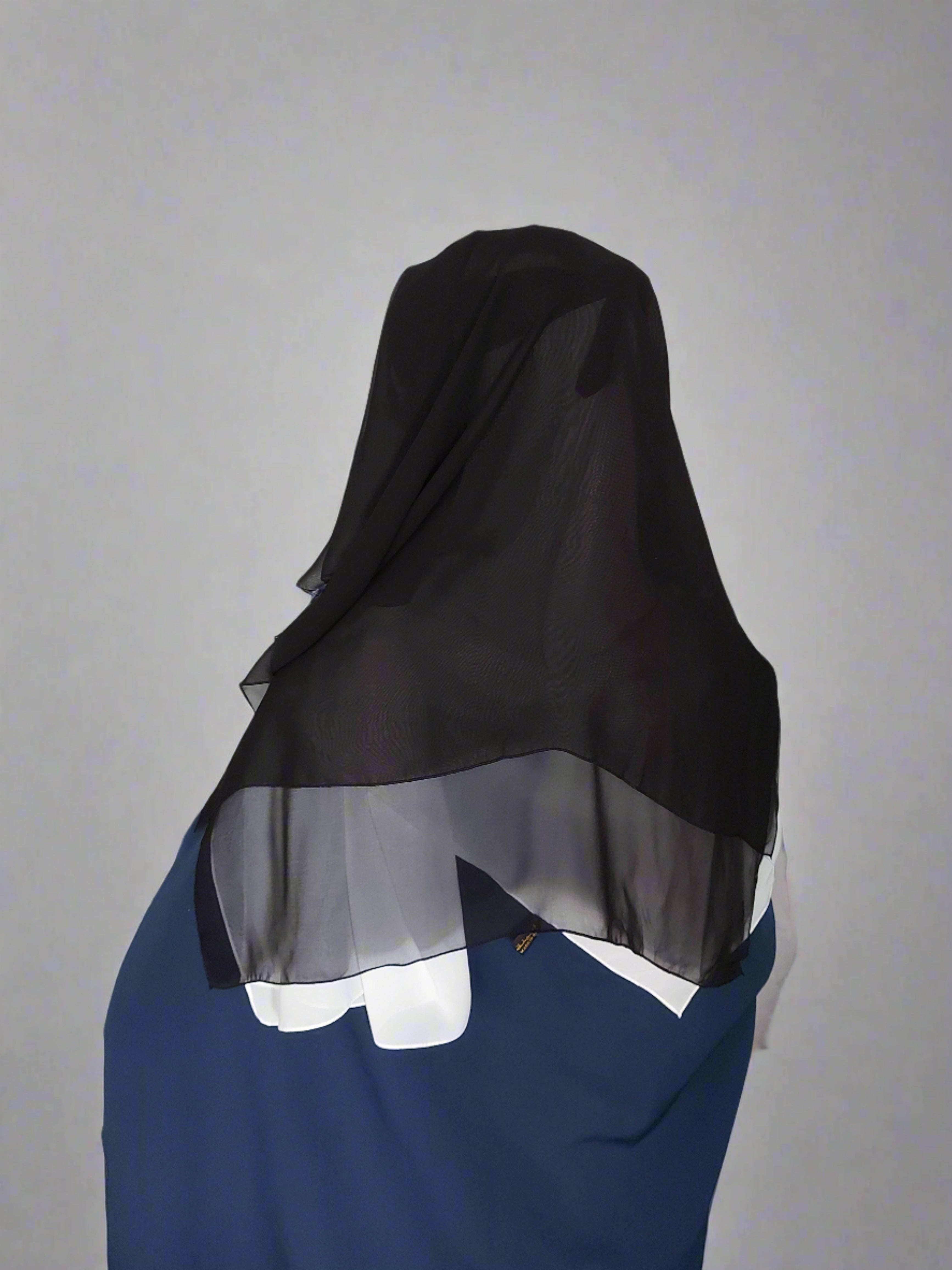 Three-Layer Niqab - Square Veil