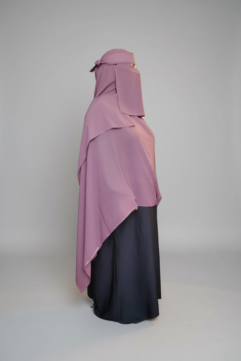 Chiffon Niqab & Hijab Set | Soft & Breathable
