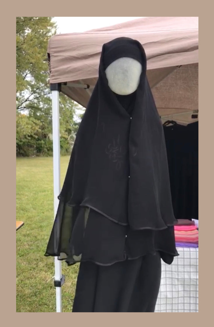 Light Chiffon Khimar Jilbab